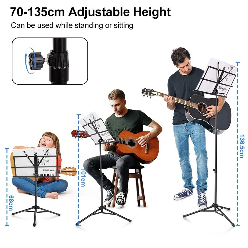 Folding Metal Music Sheet Stand